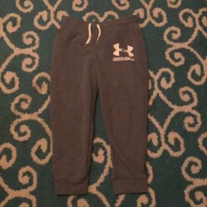 Under amour cropped sweatpants